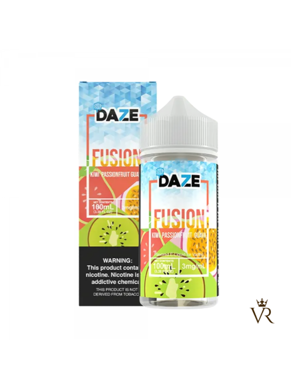 7 Daze Fusion TFN – Kiwi Passionfruit Guava ICED 100mL