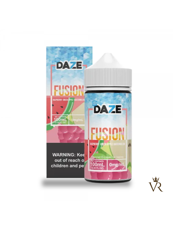 7 Daze Fusion TFN – Raspberry Green Apple Watermelon ICED 100mL