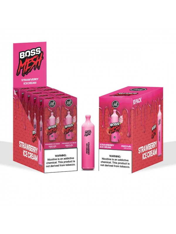 PUFF BOSS MESH Disposable | Box of 10 Units