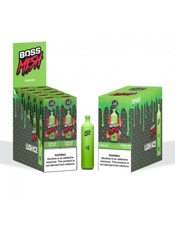 PUFF BOSS MESH Disposable | Box of 10 Units