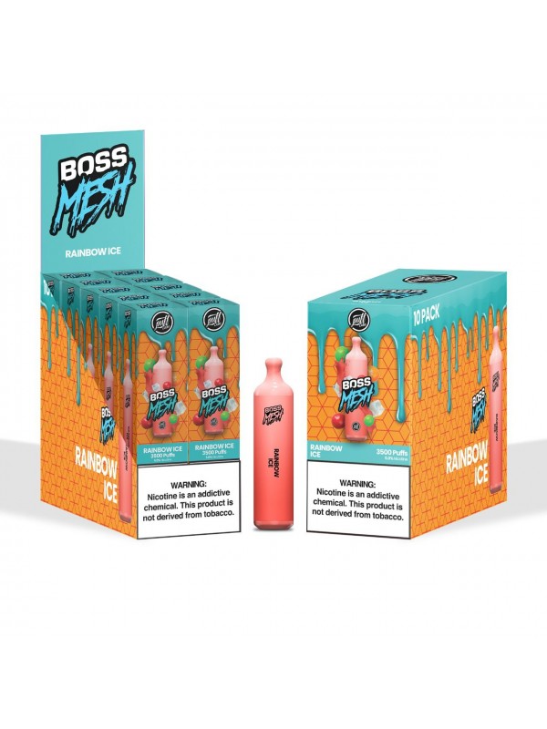 PUFF BOSS MESH Disposable | Box of 10 Units