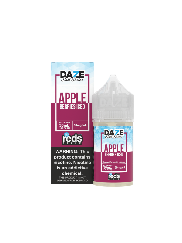 7 Daze Salt – Reds Berries Iced 30mL