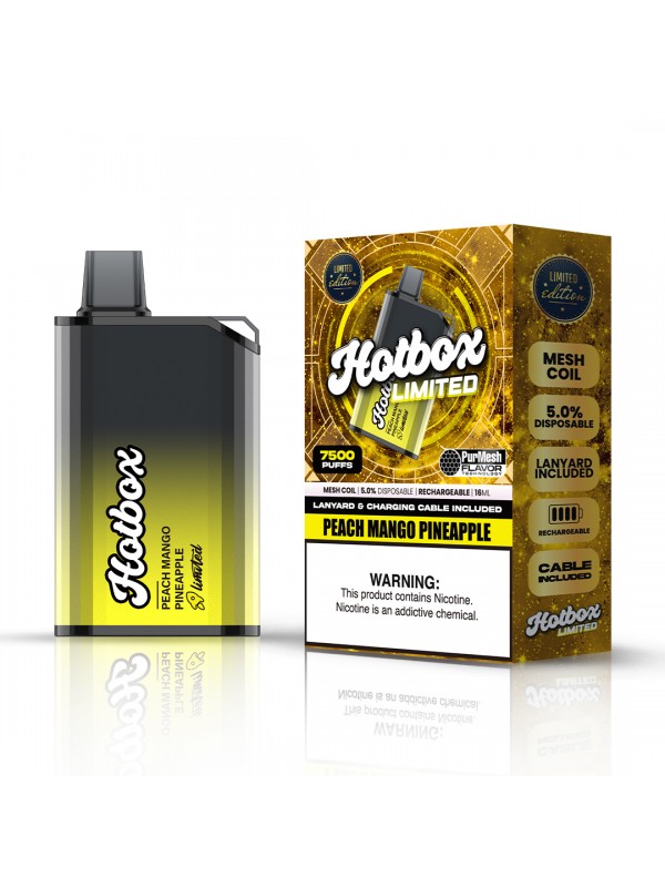 Hotbox Limited Disposable Vape | 7500 Puffs