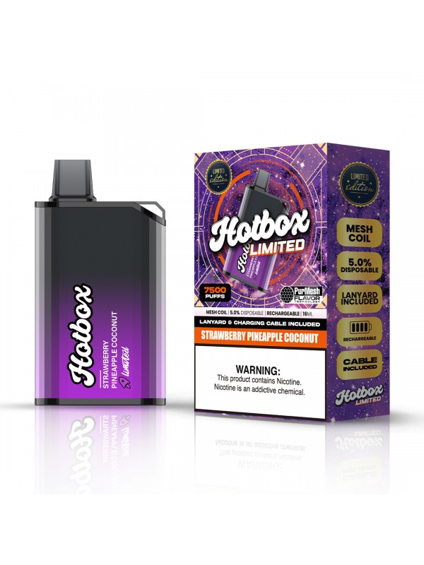 Hotbox Limited Disposable Vape | 7500 Puffs