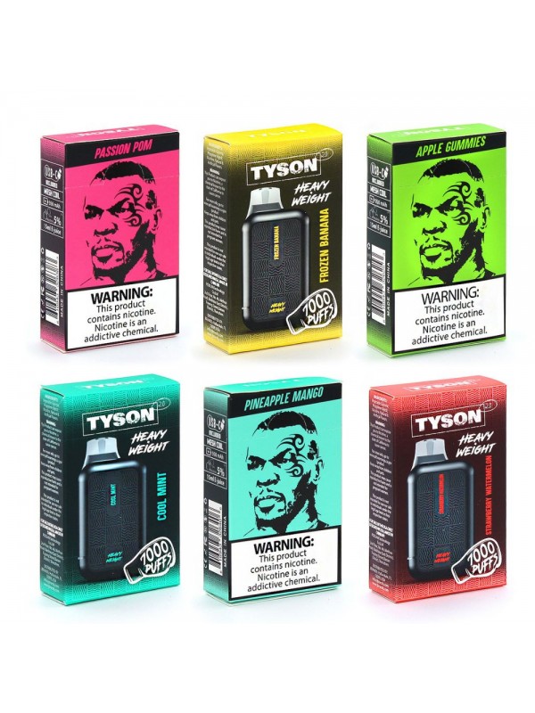 Tyson 2.0 Heavyweight Disposable Vape 7000 Puffs