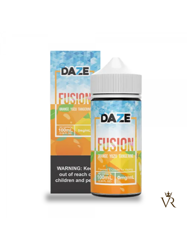 7 Daze Fusion TFN – Orange Yuzu Tangerine ICED 100mL