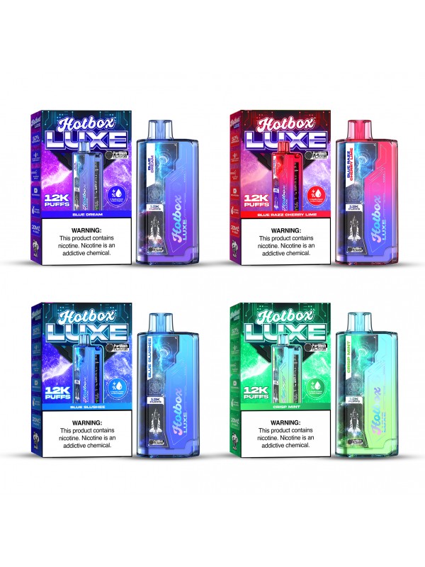 Hotbox Luxe Disposable Vape – 12K Puffs