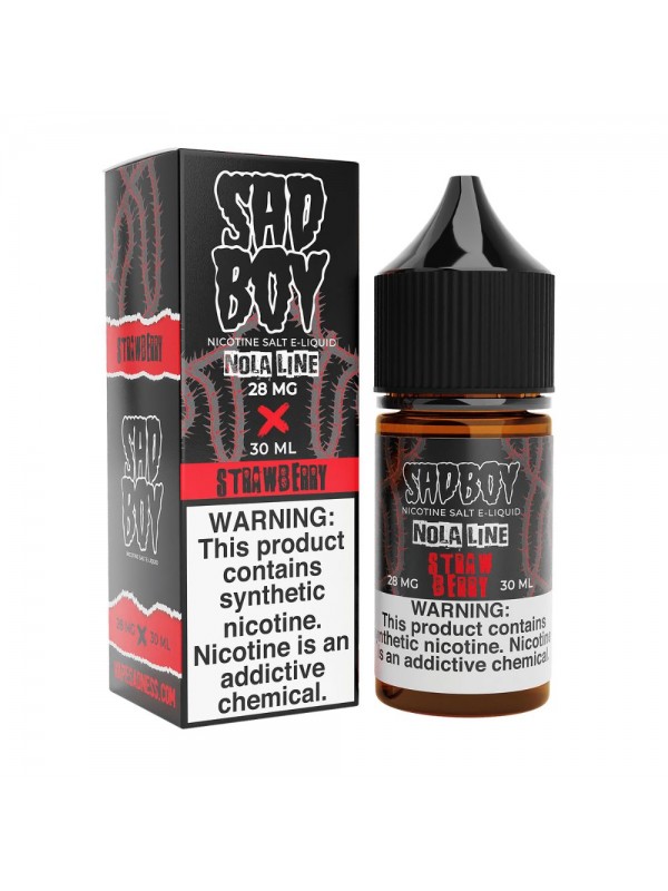 Sadboy Salt – Nola Strawberry 30mL