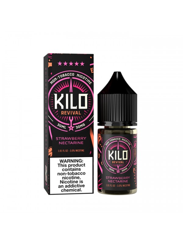 KILO Revival TFN Salt – Strawberry Nectarine 30mL