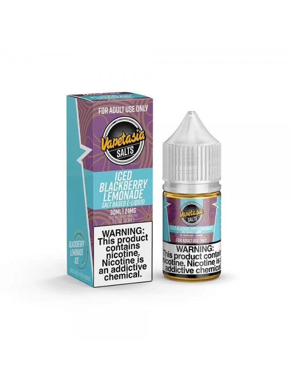 Vapetasia Salts – Blackberry Lemonade ICED 3...