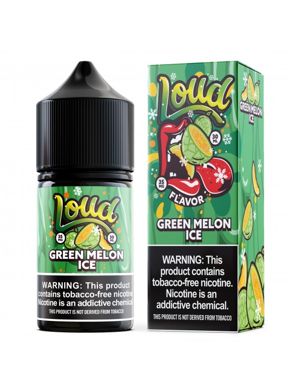 Loud TFN Salts – Green Melon Ice 30mL