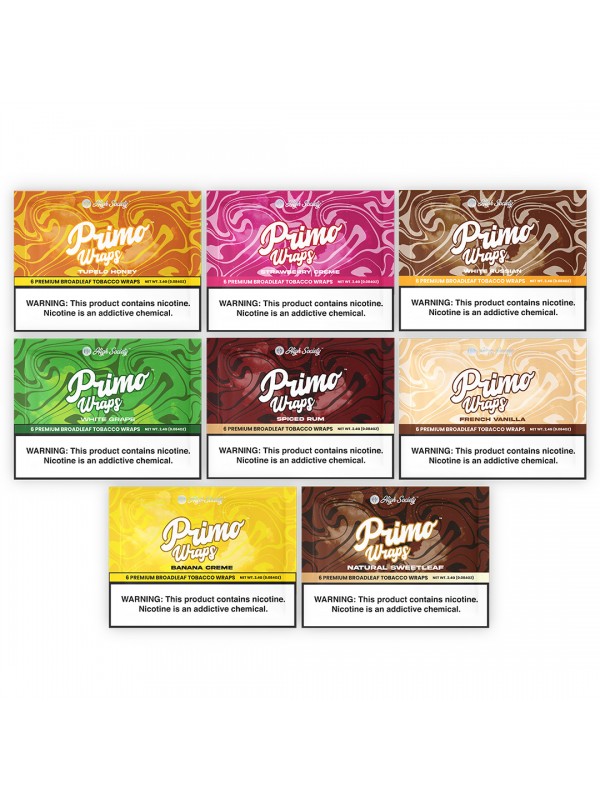 Primo Broadleaf Tobacco Blunt Wraps | (6pk)