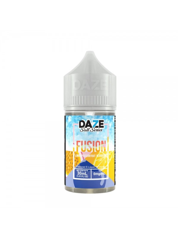 7 Daze Fusion TFN Salts – Lemon Passionfruit Blueberry ICED 30mL