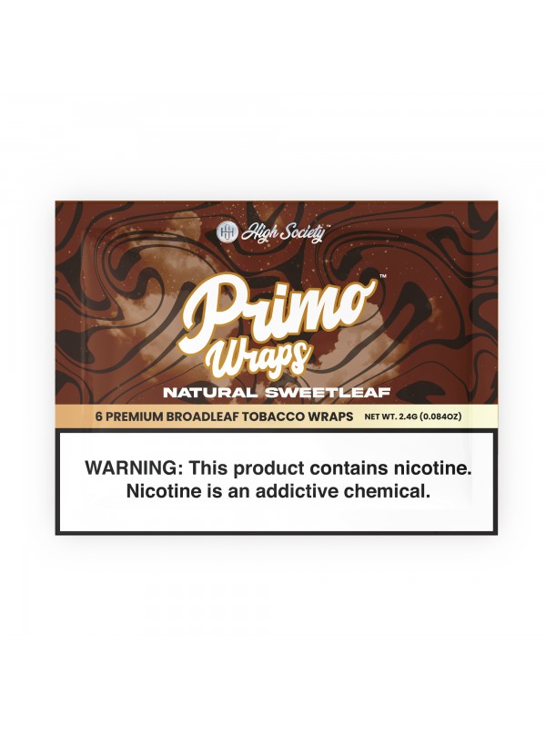 Primo Broadleaf Tobacco Blunt Wraps | (6pk)