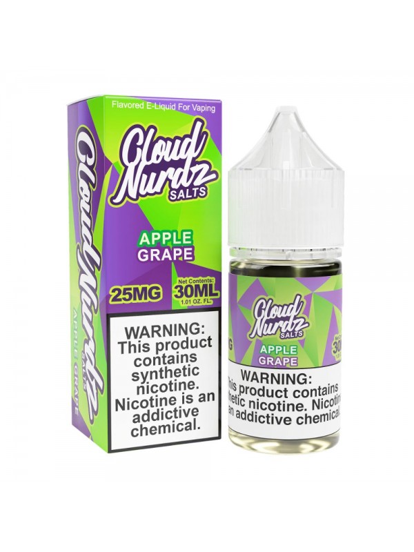 Cloud Nurdz TFN Salts – Apple Grape 30mL