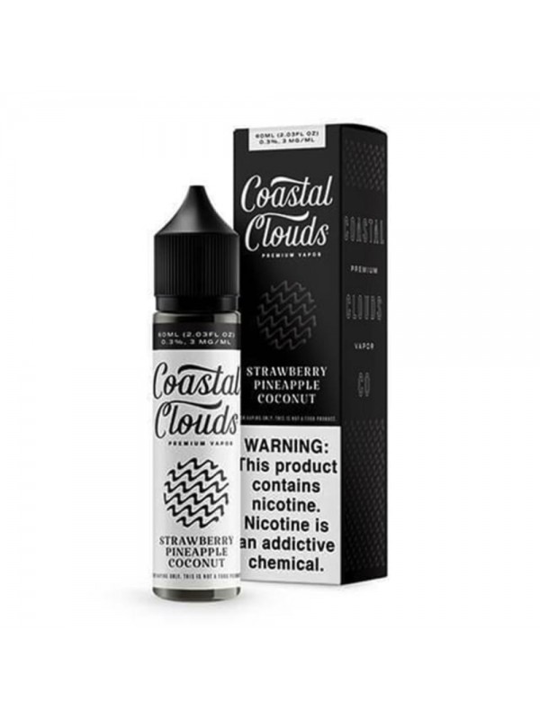 Coastal Clouds TFN – Strawberry Pineapple Coconut (Strawberry Daiquiri) 60mL