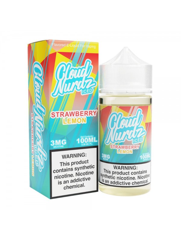 Cloud Nurdz TFN ICED – Strawberry Lemon 100m...