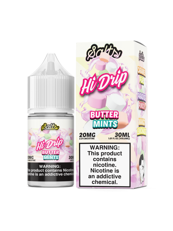 Hi-Drip Salts – Butter Mints 30mL