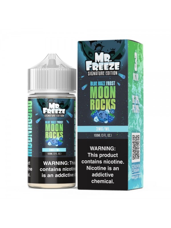 Mr Freeze Moon Rocks – Blue Razz Frost 100mL