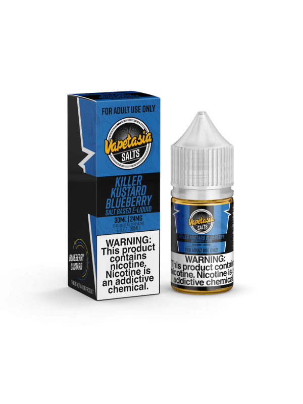 Vapetasia Salts – Killer Kustard Blueberry 30mL