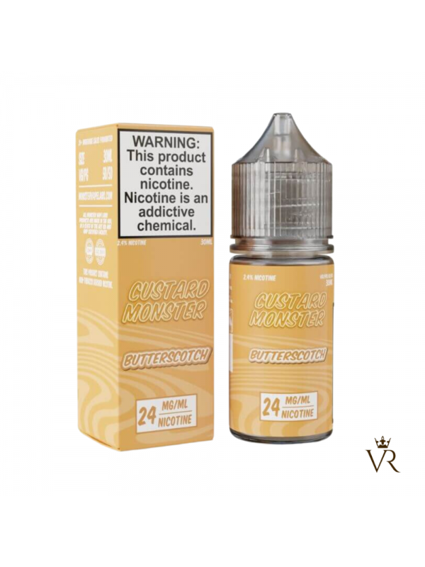 Custard Monster Salt TFN – Butterscotch 30mL