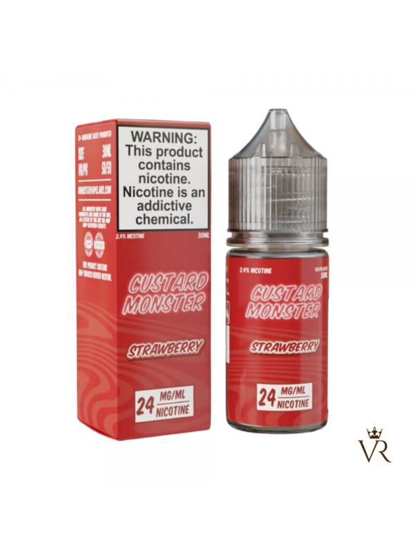 Custard Monster Salt TFN – Strawberry 30mL