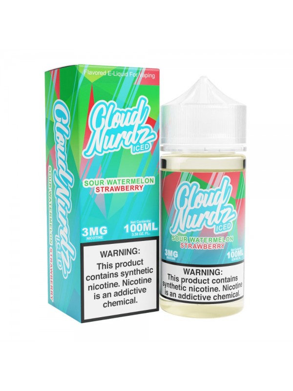 Cloud Nurdz TFN Iced – Sour Watermelon Straw...