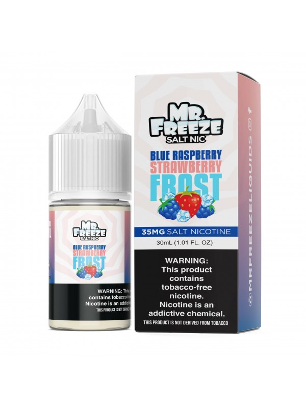 Mr Freeze Salts – Blue Raspberry Strawberry Frost 30mL