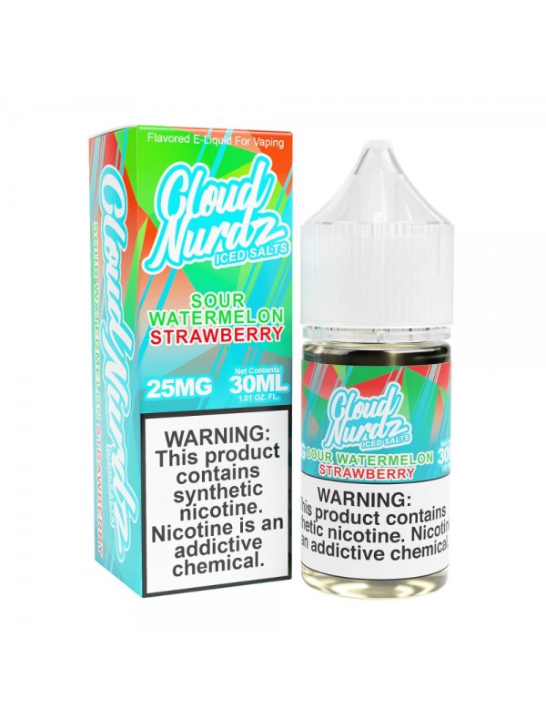 Cloud Nurdz TFN Salts ICED – Sour Watermelon...