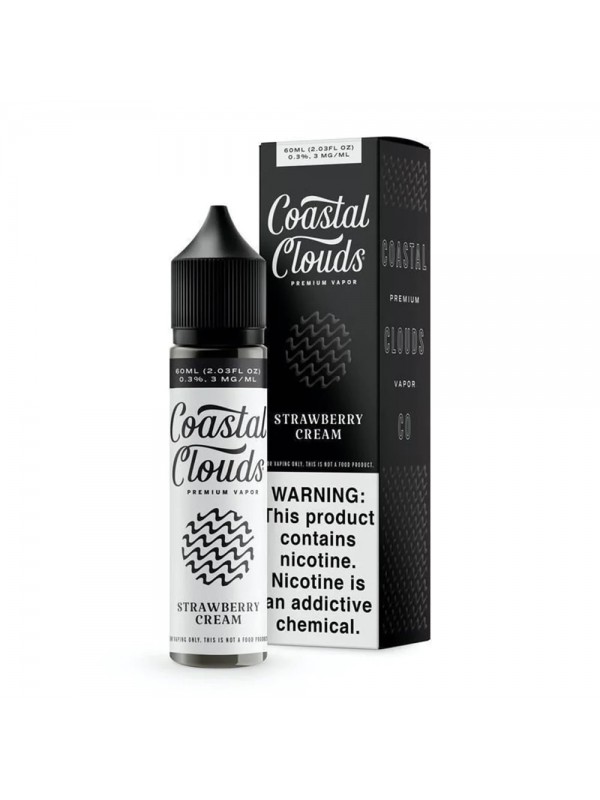 Coastal Clouds TFN – Strawberry Cream (The Voyage) 60mL