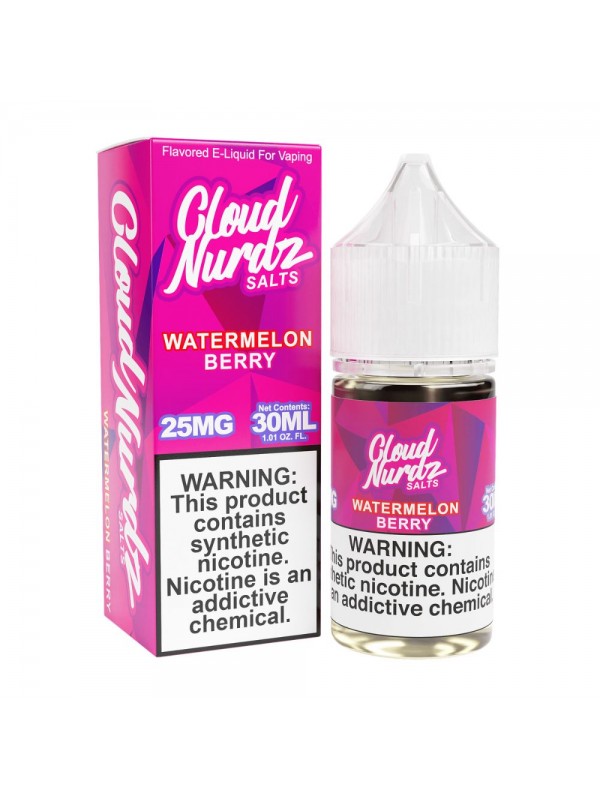 Cloud Nurdz TFN Salts – Watermelon Berry 30m...