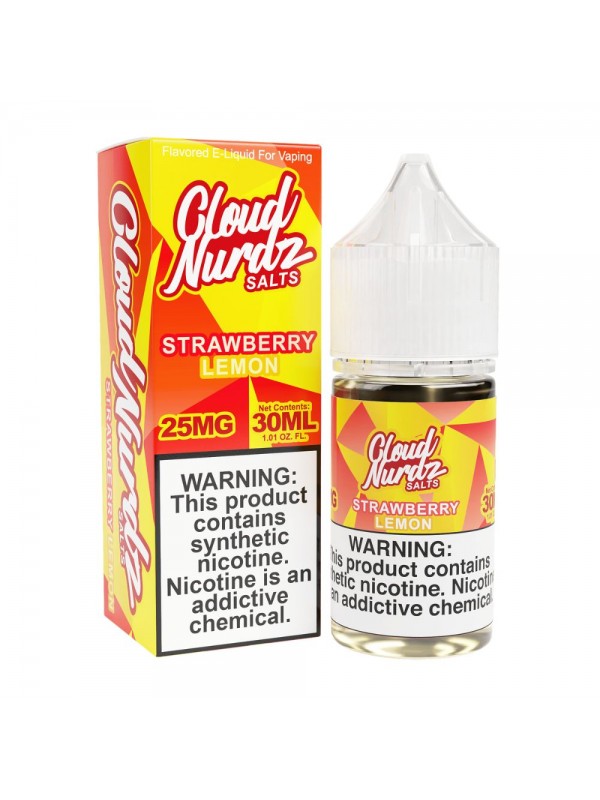 Cloud Nurdz TFN Salts – Strawberry Lemon 30m...