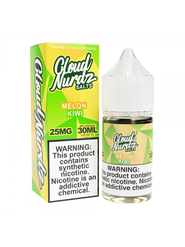 Cloud Nurdz TFN Salts – Melon Kiwi 30mL