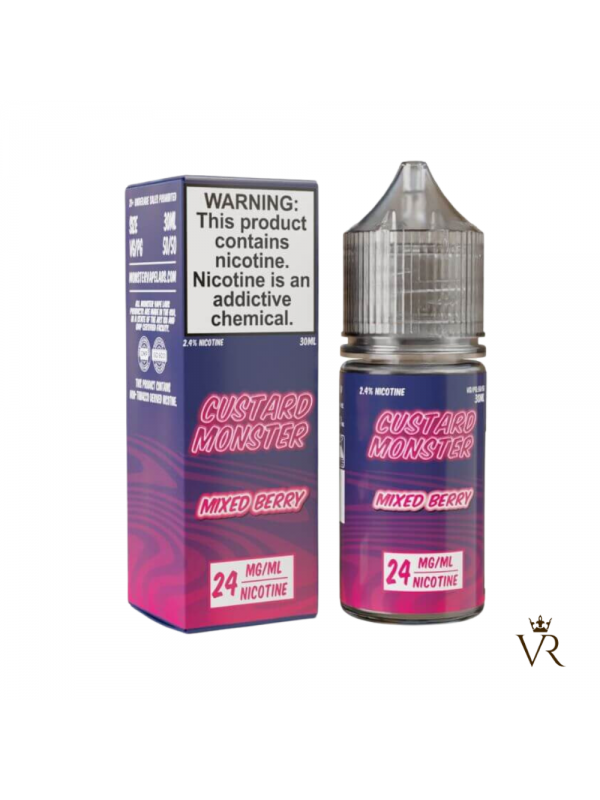 Custard Monster Salt TFN – Mixed Berry 30mL