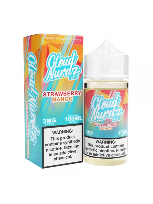 Cloud Nurdz TFN Iced – Strawberry Mango 100m...