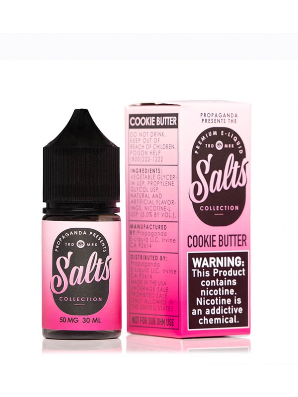 Propaganda Salts Collection TFN – Cookie Butter 30mL