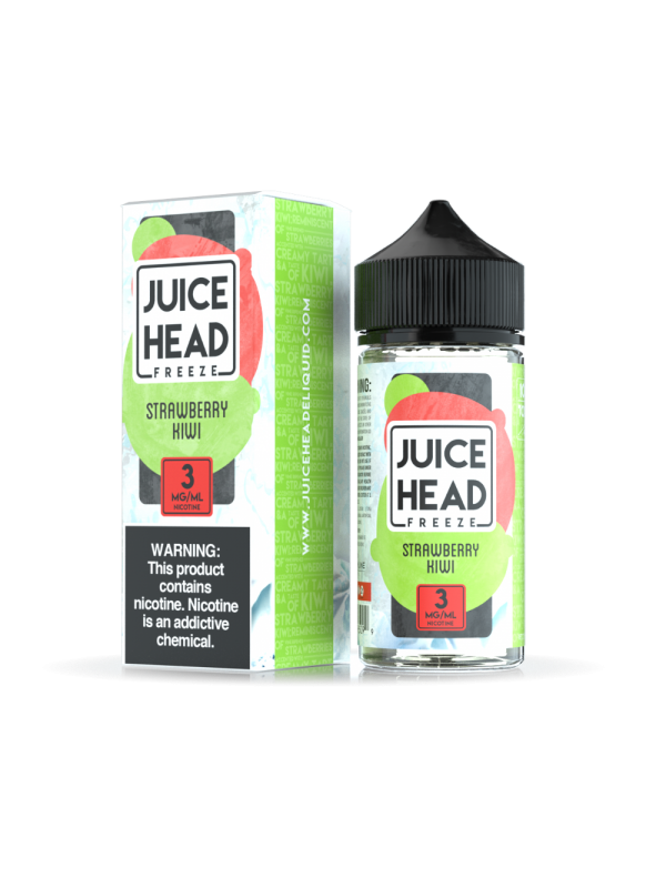 Juice Head FREEZE – Strawberry Kiwi 100mL