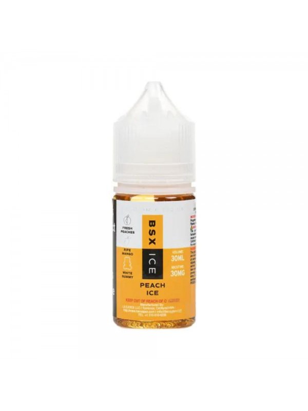 Glas Basix TFN Salts – Peach Ice 30mL