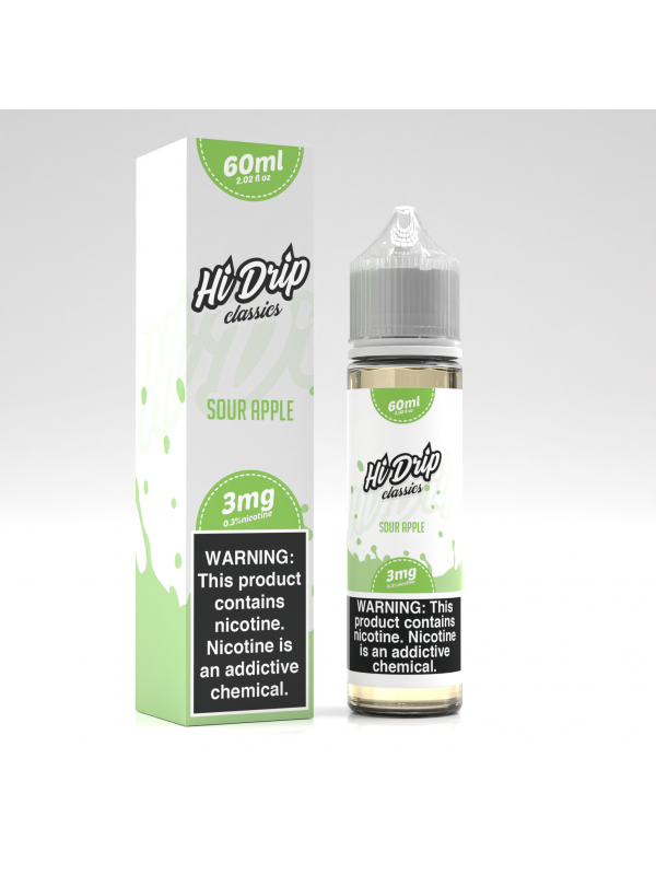 Hi-Drip Classics – Sour Apple 60mL