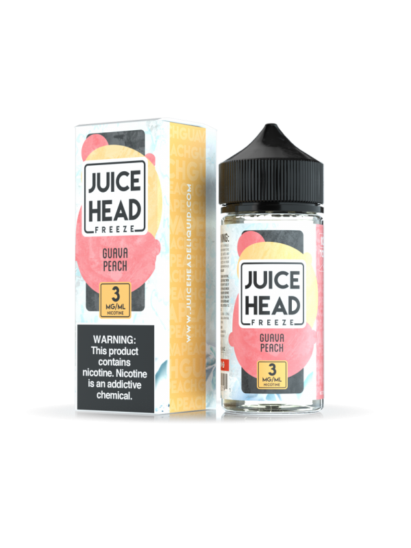 Juice Head FREEZE – Guava Peach 100mL