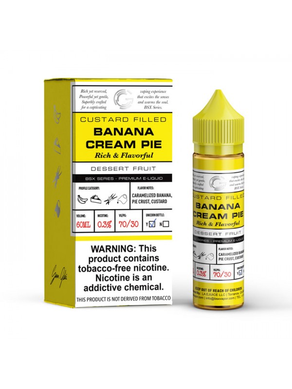 Glas Basix TFN – Banana Cream Pie 60mL