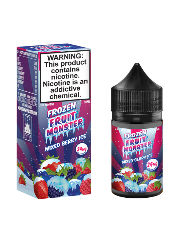 Frozen Fruit Monster Salt TFN – Mixed Berry ICE 30mL