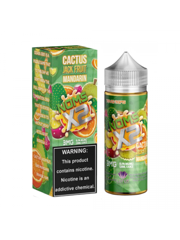 Noms X2 – Cactus Jackfruit Mandarin 120mL