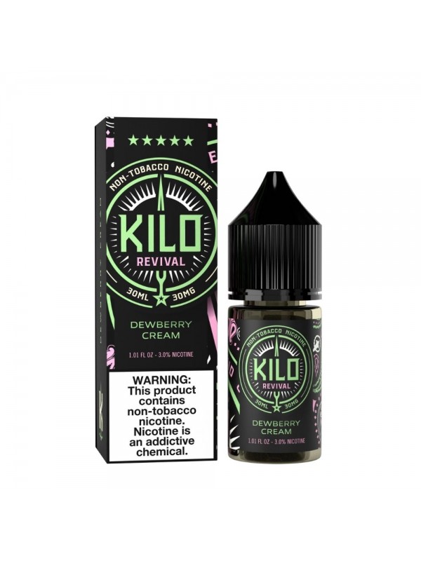 Kilo Revival TFN Salt – Dewberry Cream 30mL