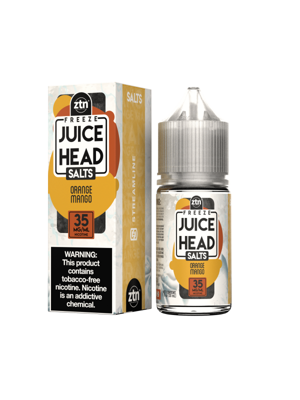 Juice Head FREEZE ZTN Salts – Orange Mango 30mL