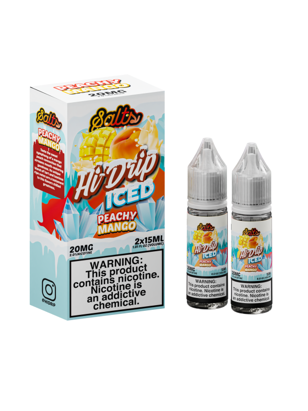 Hi-Drip Salts – Peachy Mango ICED 30mL