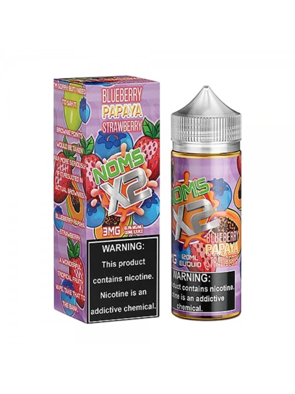 Noms X2 – Blueberry Papaya Strawberry 120mL