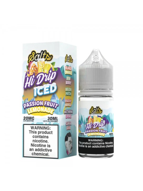 Hi-Drip Salts – Passion Fruit Lemonade ICED 30mL