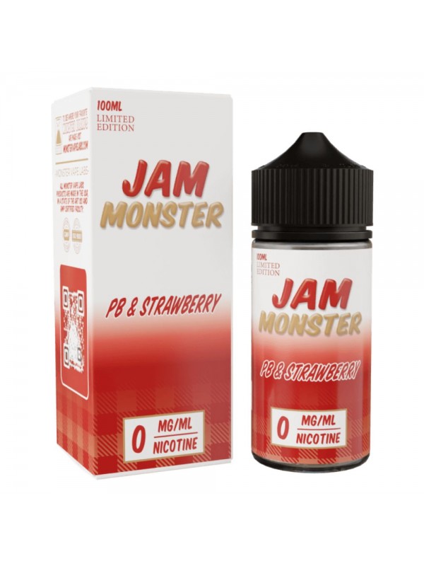 Jam Monster TFN – PB & Jam Strawberry 100mL